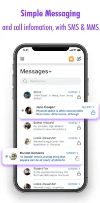 Messenger Messages Lite Color android App screenshot 2